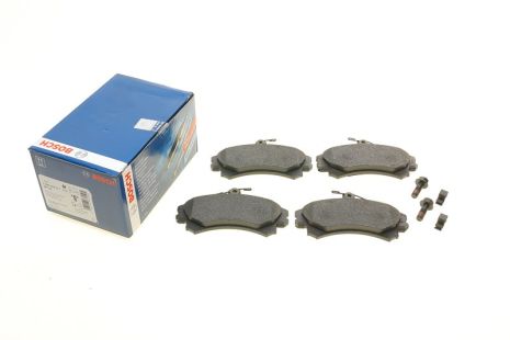 Комплект гальмівних колодок, дискове гальмо PROTON IMPIAN, SMART FORFOUR, BOSCH (0986424371)
