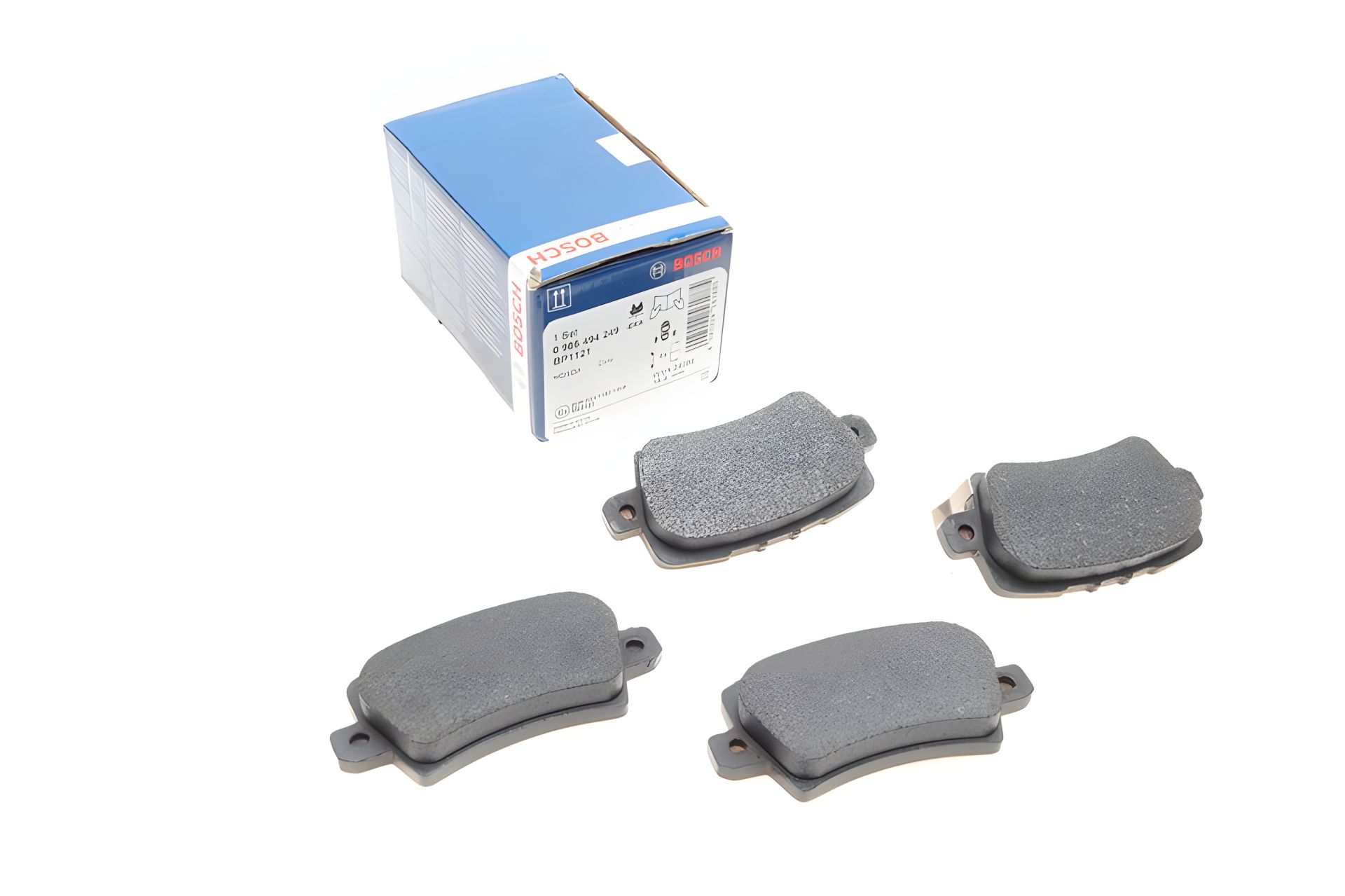 Комплект дисковых тормозных колодок для HONDA CIVIC, BOSCH (0986494249) Комплект дисковых тормозных колодок для HONDA CIVIC, BOSCH (0986494249)