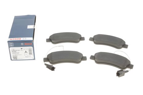 Дисковые тормозные колодки комплект FIAT DUCATO, PEUGEOT BOXER, BOSCH (0986494994)