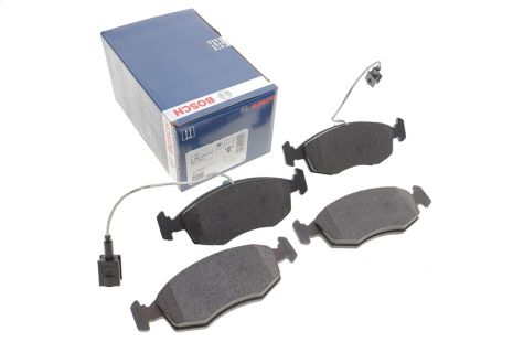 Комплект гальмівних колодок, дискове гальмо FIAT PUNTO, BOSCH (0986494463)