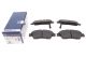 Комплект гальмівних колодок, дискове гальмо HONDA CIVIC, BOSCH (0986461759)