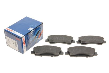 Комплект гальмівних колодок, дискове гальмо PEUGEOT 308, CITROËN C4, BOSCH (0986494713)