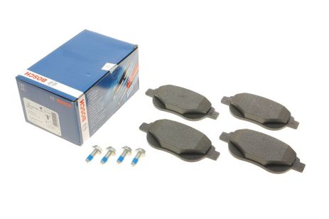 Комплект тормозных колодок, дисковый тормоз PEUGEOT PARTNER, CITROËN C4, BOSCH (0986494038)