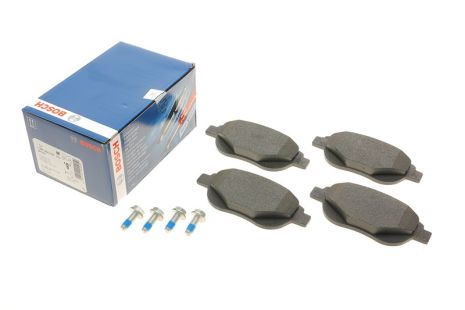 Комплект гальмівних колодок, дискове гальмо PEUGEOT PARTNER, CITROËN C4, BOSCH (0986494038)