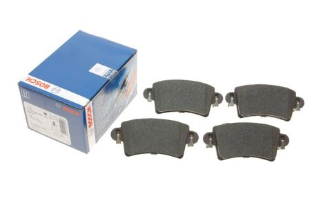 Комплект гальмівних колодок, дискове гальмо NISSAN INTERSTAR, OPEL MOVANO, BOSCH (0986494043)
