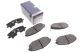 Комплект тормозных колодок, дисковый тормоз MITSUBISHI GALLOPER, HYUNDAI GALLOPER, BOSCH (0986424727)