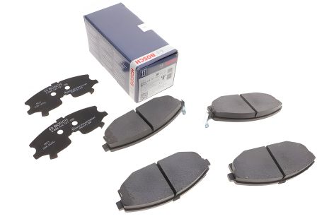 Колодок комплект гальмівних дискове гальмо MITSUBISHI GALLOPER, HYUNDAI GALLOPER, BOSCH (0986424727)