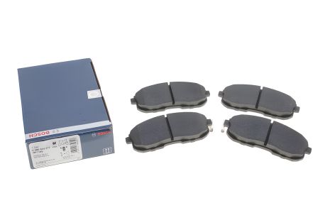 Комплект дисковых тормозных колодок для NISSAN VERSA, BOSCH (0986494277)