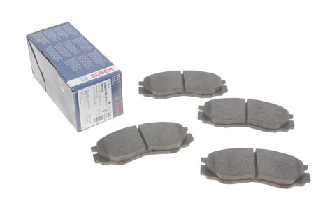 Комплект гальмівних колодок, дискове гальмо MITSUBISHI L 200, BOSCH (0986424572)