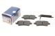 Комплект гальмівних колодок, дискове гальмо NISSAN PATHFINDER, BOSCH (0986494369)