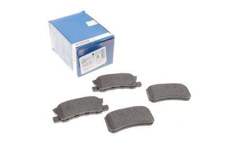 Комплект тормозных колодок, дисковый тормоз PEUGEOT 4008, CITROËN C4, BOSCH (0986424717)