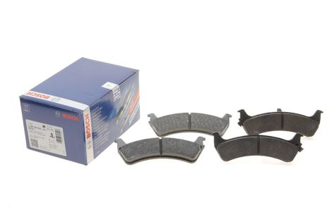 Комплект гальмівних колодок, дискове гальмо FORD AUSTRALIA, FORD USA, BOSCH (0986424655)