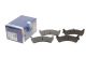 Комплект гальмівних колодок, дискове гальмо FORD AUSTRALIA, FORD USA, BOSCH (0986424655)