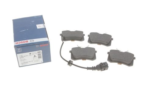 Комплект гальмівних колодок, дискове гальмо SEAT CORDOBA, VW POLO, BOSCH (0986424813)