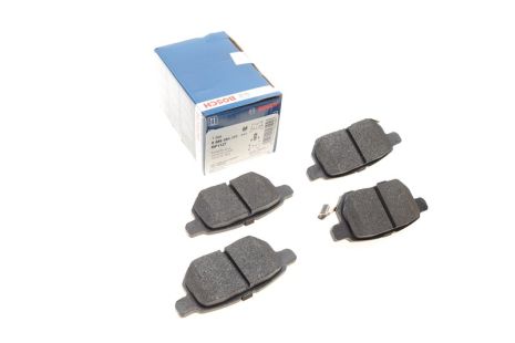 Комплект гальмівних колодок, дискове гальмо LEXUS CT, SUBARU TREZIA, BOSCH (0986494255)