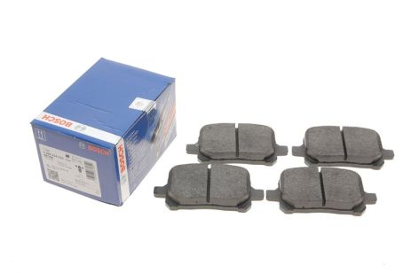 Комплект гальмівних колодок, дискове гальмо LEXUS ES, TOYOTA AVALON, BOSCH (0986424639)
