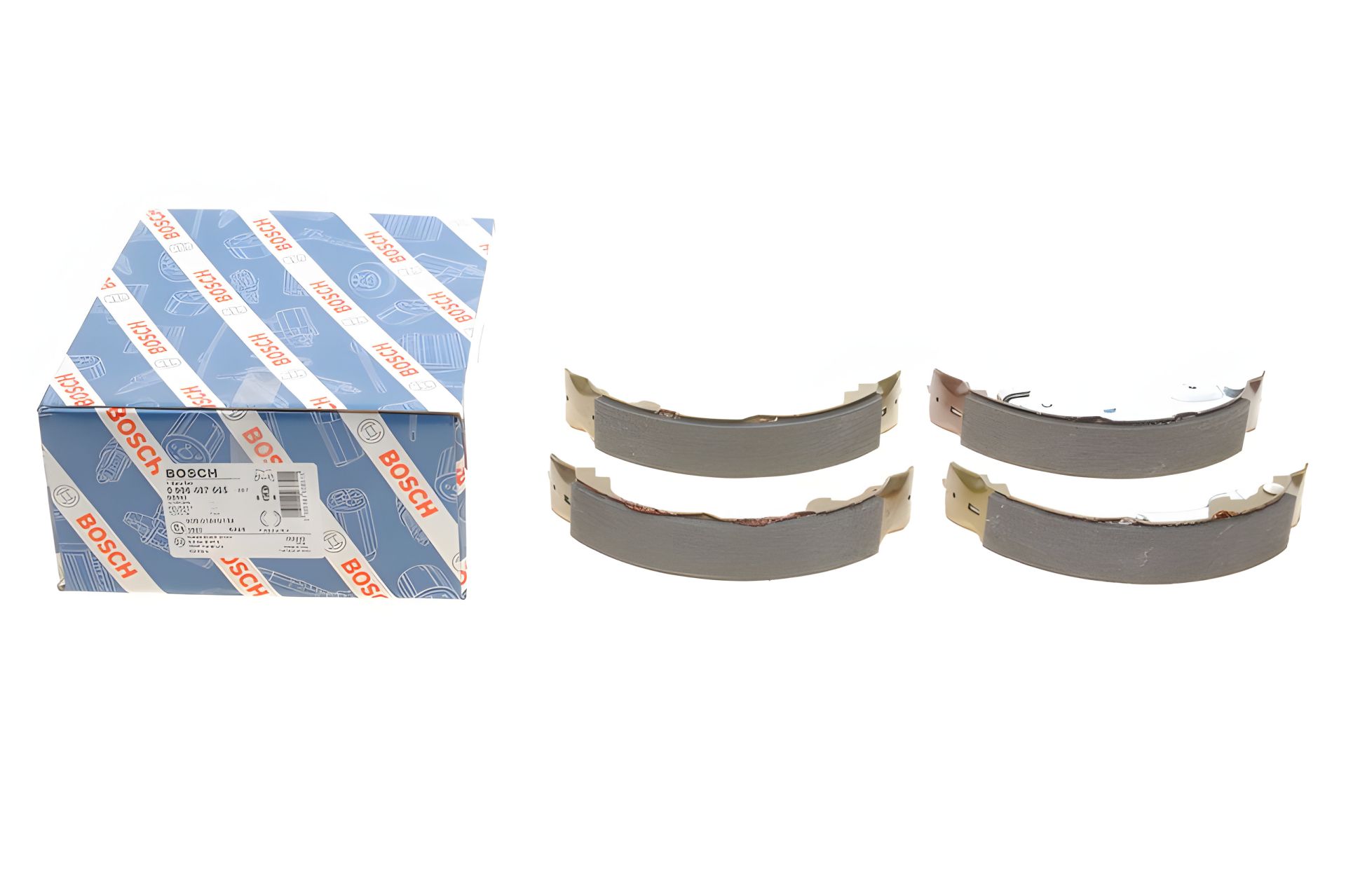 Комплект гальмівних колодок VAUXHALL AGILA, OPEL AGILA, BOSCH 0986487665 Комплект гальмівних колодок VAUXHALL AGILA, OPEL AGILA, BOSCH 0986487665