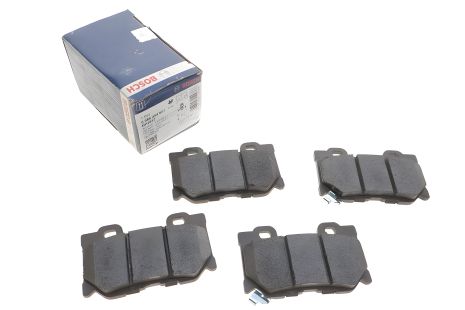 Комплект дискових гальмівних колодок для NISSAN 370, INFINITI Q60, BOSCH (0986494863)