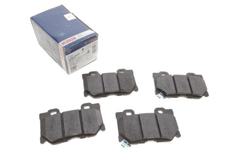 Комплект тормозных колодок, дисковый тормоз NISSAN 370, INFINITI Q60, BOSCH (0986494863)