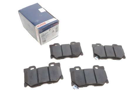 Комплект дискових гальмівних колодок для NISSAN 370, INFINITI Q60, BOSCH (0986494863)