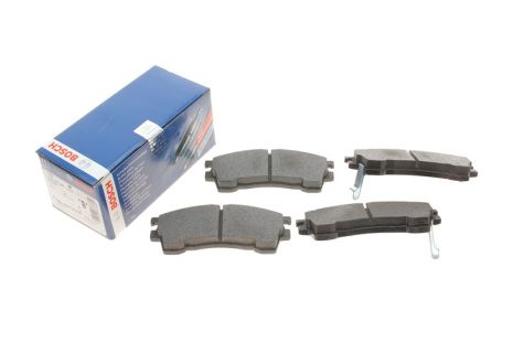 Комплект гальмівних колодок, дискове гальмо FORD AUSTRALIA, EUNOS 500, BOSCH (0986495265)