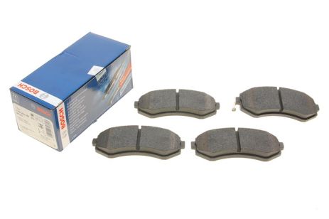 Комплект гальмівних колодок, дискове гальмо NISSAN PATROL, BOSCH (0986424489)