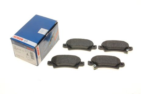 Комплект гальмівних колодок, дискове гальмо TOYOTA COROLLA, BOSCH (0986424790)