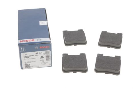 Комплект гальмівних колодок, дискове гальмо CHRYSLER CROSSFIRE, MERCEDES-BENZ E-CLASS, BOSCH (0986460965)
