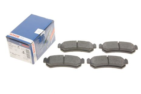Комплект гальмівних колодок, дискове гальмо CHEVROLET OPTRA, DAEWOO LACETTI, BOSCH (0986494133)