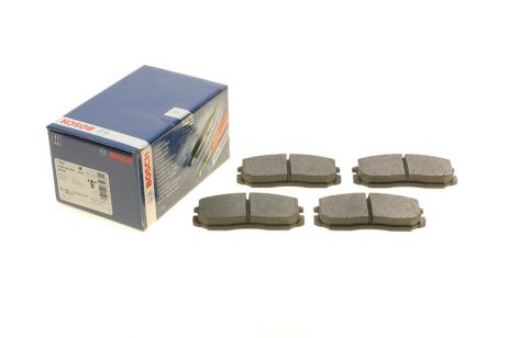 Комплект гальмівних колодок, дискове гальмо DAIHATSU TERIOS, PROTON SATRIA, BOSCH (0986460980)