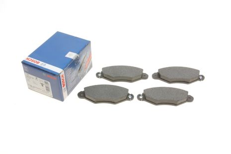 Комплект гальмівних колодок, дискове гальмо NISSAN KUBISTAR, RENAULT KANGOO, BOSCH (0986495235)