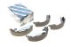 Комплект гальмівних колодок VW PASSAT, AUDI COUPE, BOSCH (0986487536)