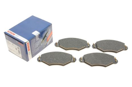 Комплект тормозных колодок, дисковый тормоз PEUGEOT 206, BOSCH (0986495244)