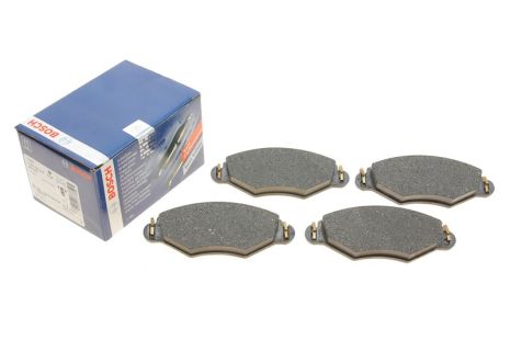 Комплект тормозных колодок, дисковый тормоз PEUGEOT 206, BOSCH (0986495244)
