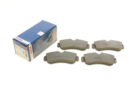 Комплект гальмівних колодок, дискове гальмо NISSAN ALMERA, BOSCH (0986461147)
