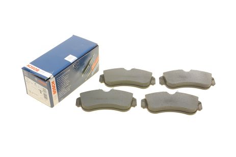 Комплект гальмівних колодок для дискових гальм NISSAN ALMERA, BOSCH (0986461147)