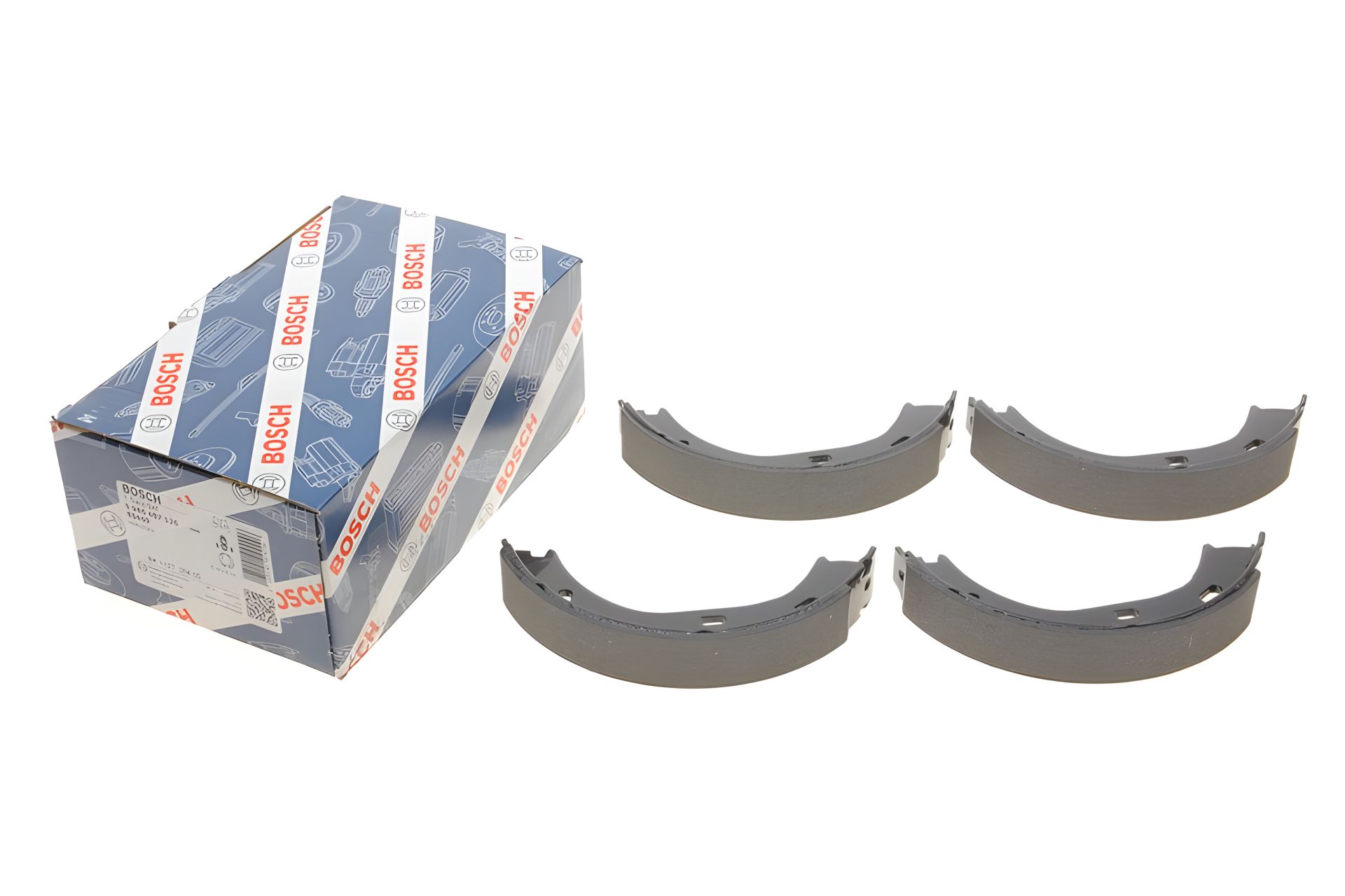 Комплект тормозных колодок стояночного тормоза MERCEDES-BENZ SL, BOSCH (0986487126) Комплект тормозных колодок стояночного тормоза MERCEDES-BENZ SL, BOSCH (0986487126)