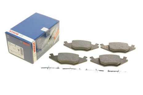 Комплект гальмівних колодок, дискове гальмо VW GOLF, SEAT IBIZA, BOSCH (0986468890)