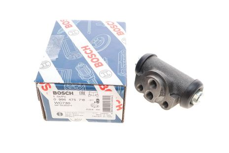 Циліндр гальмівний робочий MITSUBISHI L 200, BOSCH (0986475718)