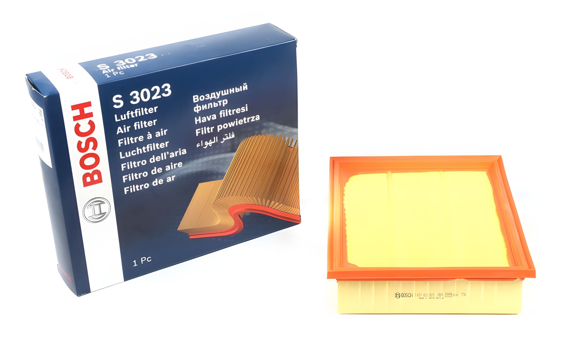 Воздушный фильтр VW GOLF, BOSCH (1457433023) Воздушный фильтр VW GOLF, BOSCH (1457433023)