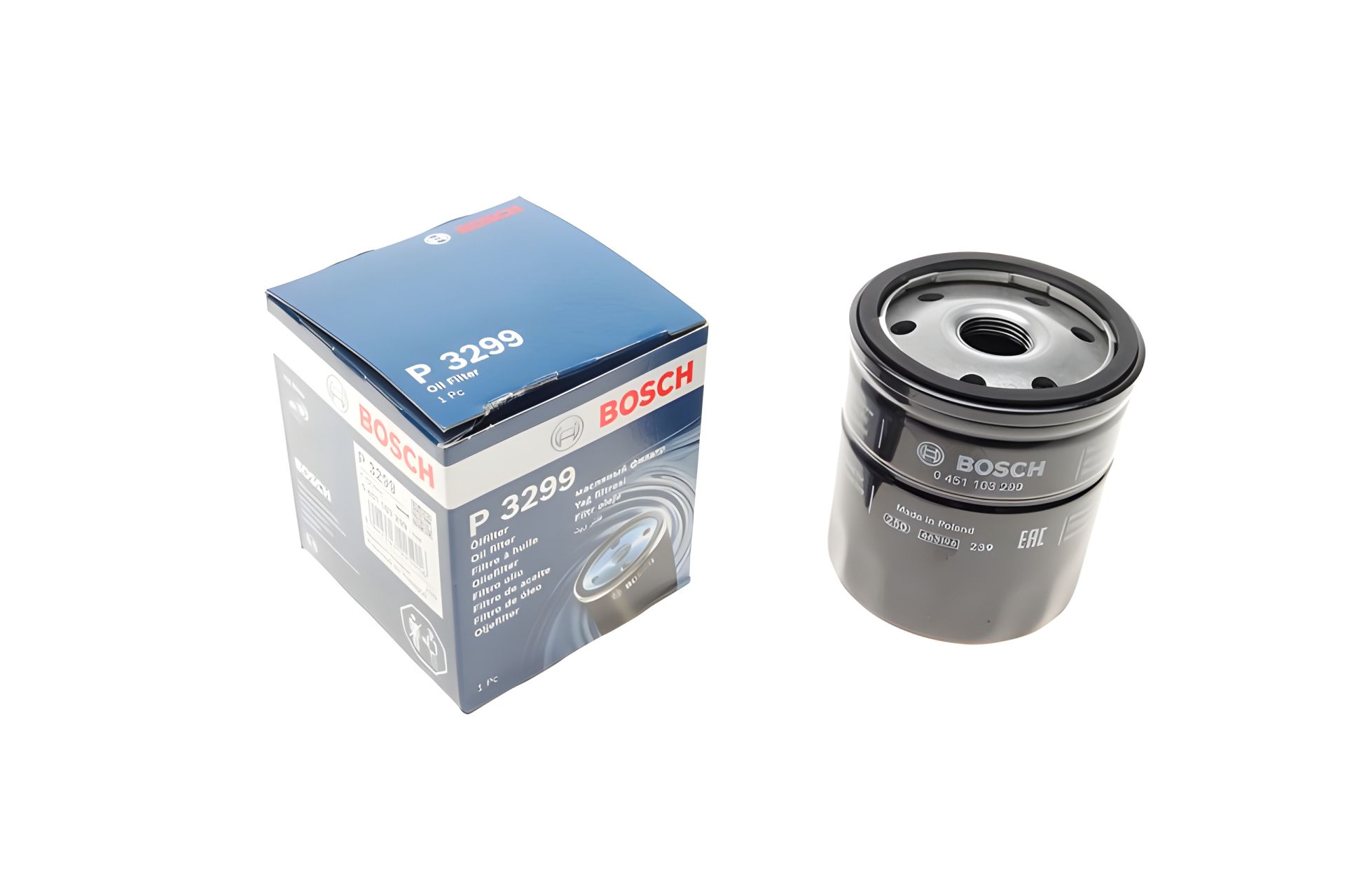 Фільтр оливи для GREAT WALL, ALPINE V6, BOSCH (0451103299) Фільтр оливи для GREAT WALL, ALPINE V6, BOSCH (0451103299)