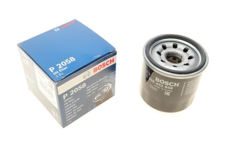 Фільтр оливи NISSAN PIXO, VAUXHALL AGILA, BOSCH (0986452058)