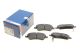 Комплект тормозных колодок, дисковый тормоз TOYOTA AURIS, BOSCH (0986494260)
