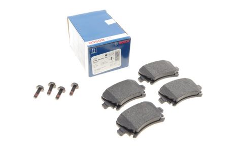 Комплект гальмівних колодок, дискове гальмо SKODA SUPERB, SEAT EXEO, BOSCH (0986494053)