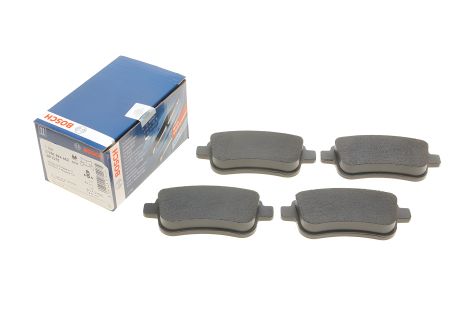 Тормозные колодки комплект, дисковый тормоз RENAULT MEGANE, BOSCH (0986494452)
