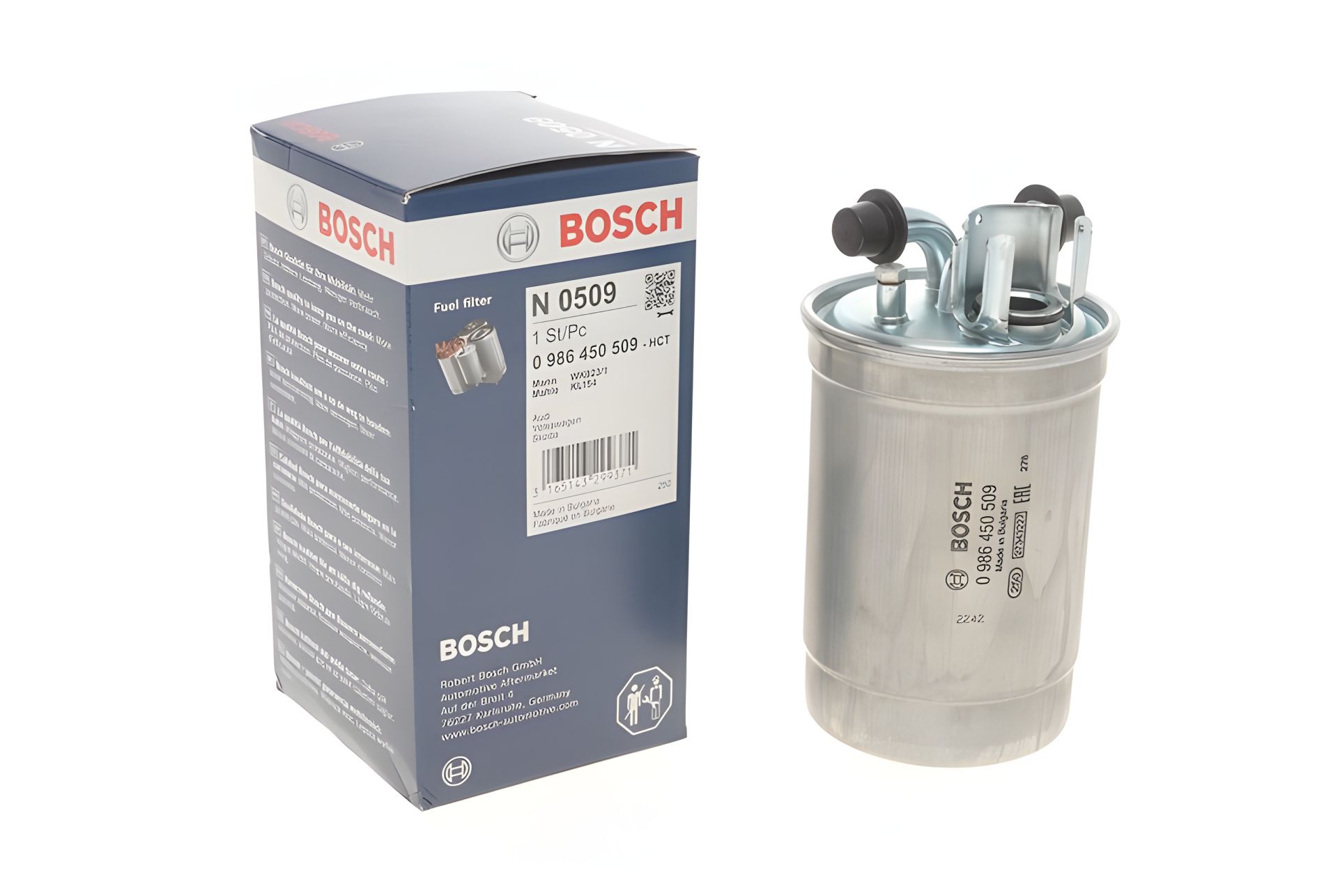 Фильтр топливный SKODA SUPERB, VW PASSAT, BOSCH (0986450509) Фильтр топливный SKODA SUPERB, VW PASSAT, BOSCH (0986450509)