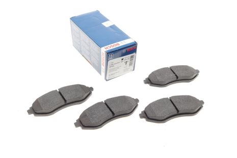 Комплект гальмівних колодок, дискове гальмо CHEVROLET AVEO, DAEWOO KALOS, BOSCH (0986424818)