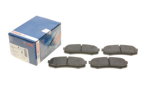 Комплект гальмівних колодок, дискове гальмо LEXUS GX, MITSUBISHI PAJERO, BOSCH (0986424313)