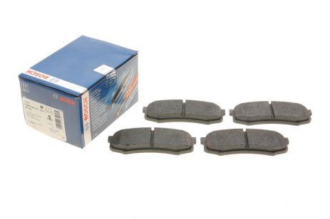 Комплект гальмівних колодок, дискове гальмо LEXUS GX, MITSUBISHI PAJERO, BOSCH (0986424313)