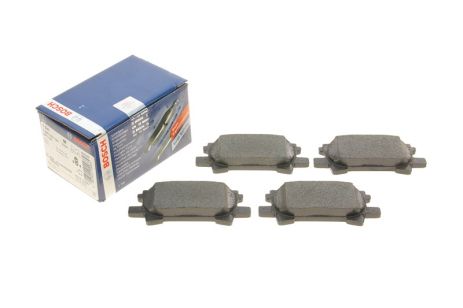 Комплект тормозных колодок, дисковый тормоз LEXUS RX, BOSCH (0986494224)